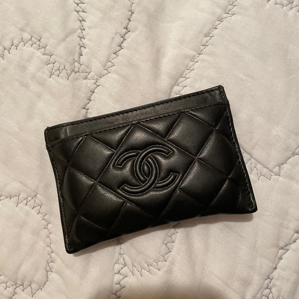 Black Chanel CardHolder
